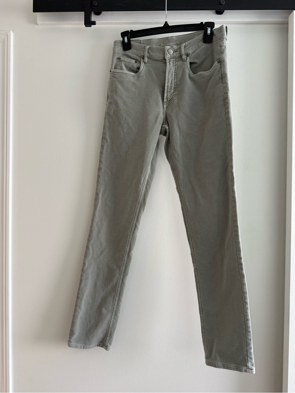 Faherty Slim Skinny Jeans in Sage